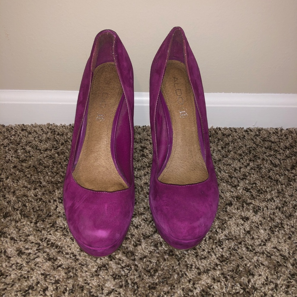 Aldo pink heels